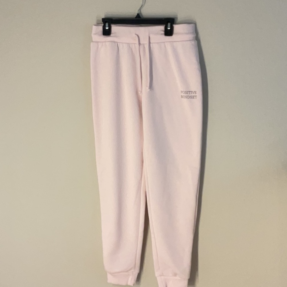 Disney Pink Jogger Sweatpants Cozy Loungewear